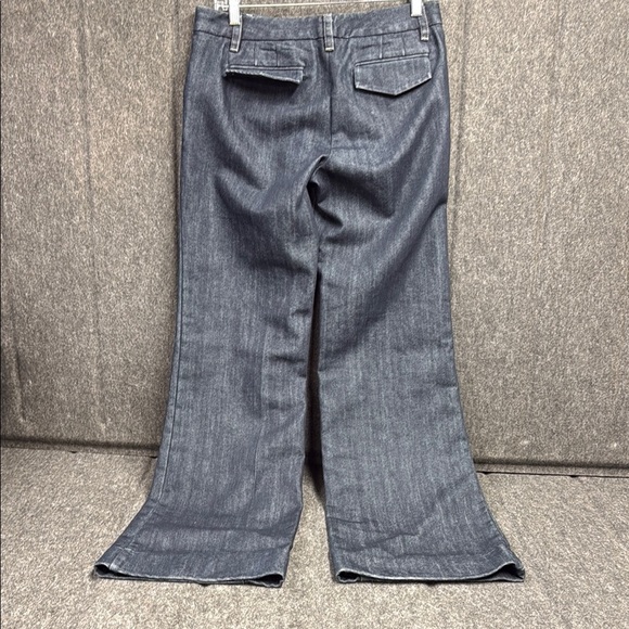 Ann Taylor Gray Flare Wide Leg Jeans - Picture 3 of 3